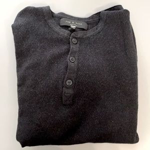 Rag and bone henley XL